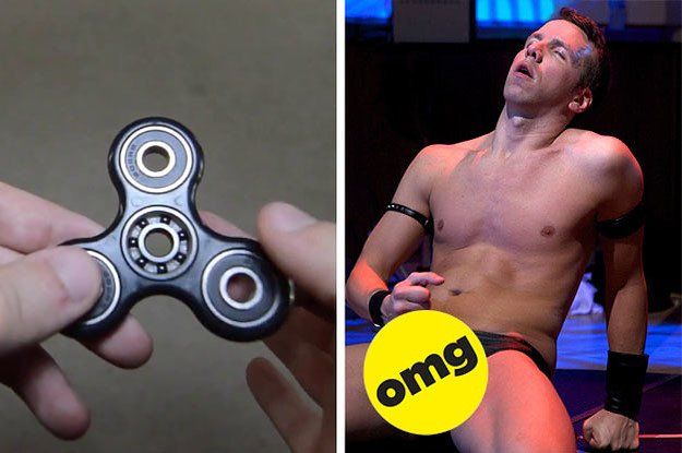 Fidget spinner porn