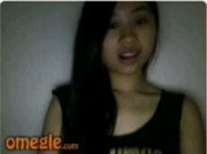 Omegle Asian Girl Strips And Play With Pussy 1