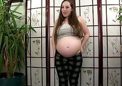 Stuffed pregnant