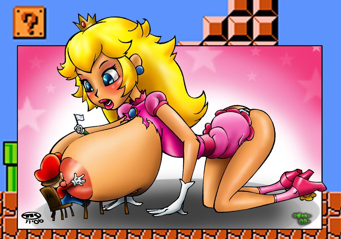 Giantess Peach bounces on Zelda and Shygal (INSERTION ANIMATION) sfm.