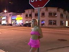 Real prostitute handjob