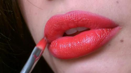 Lipstick seduction