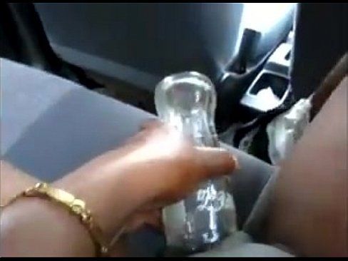 Masturbating perfume bottle