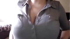 best of Busting out shirt tits
