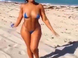 Bikini walking compilation