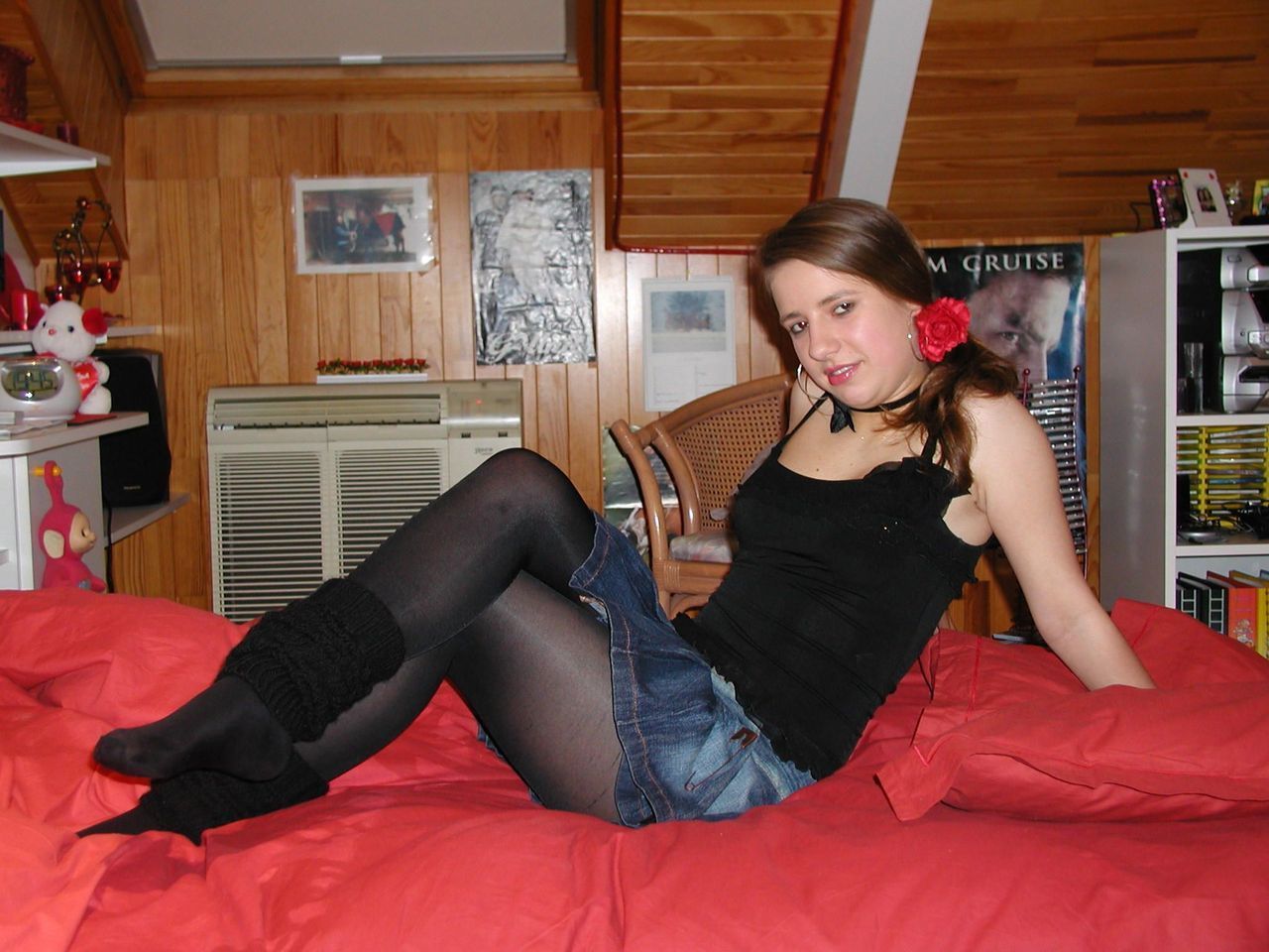 Grand S. reccomend teen tights candid