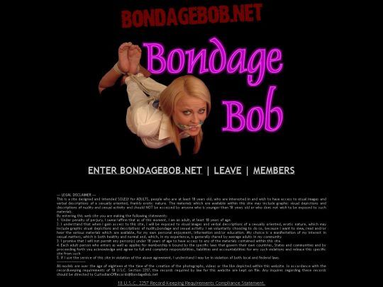 High T. reccomend bondage bob