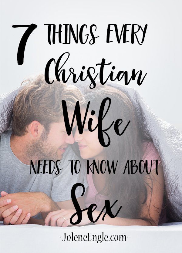 Christian wife and husband sex life advice