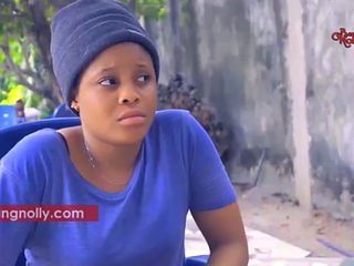 Ebony african girl masturbate penis and facial