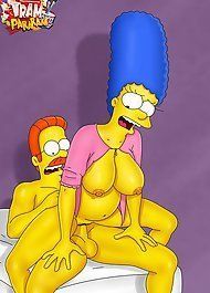 Cartoon rubber marge