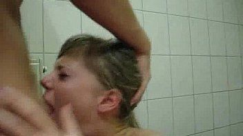 best of Giving surprise the end at blowjob gets girl and College