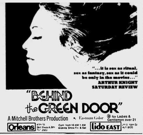 Behind door erotic green story