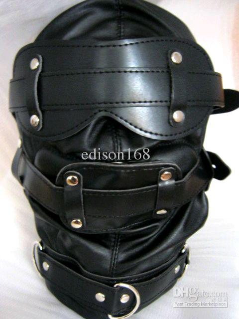Bdsm leather mask
