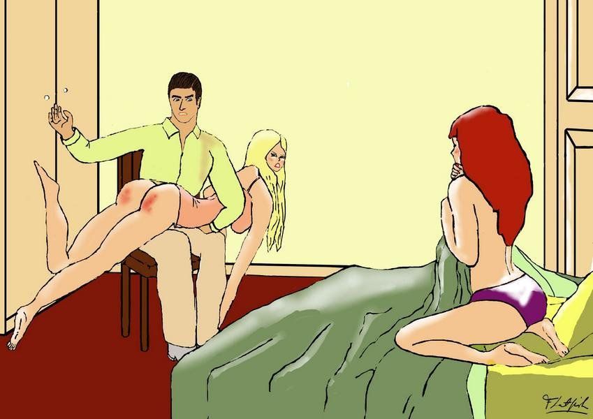 Tale of a well spanked wife 