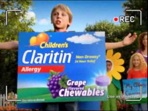 best of Redhead Claratin commercial