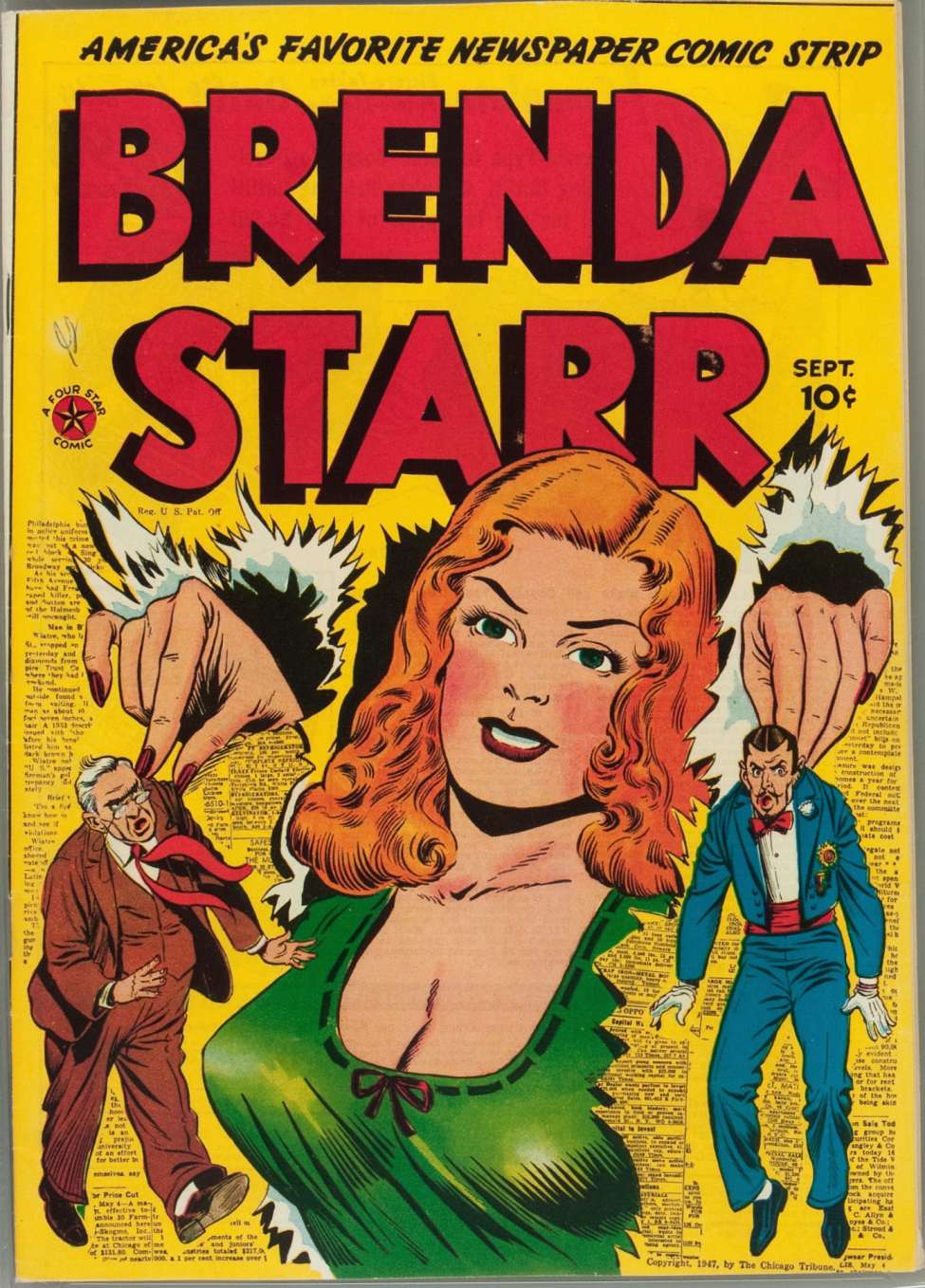 Mr. P. reccomend Brenda starr 1950s strip