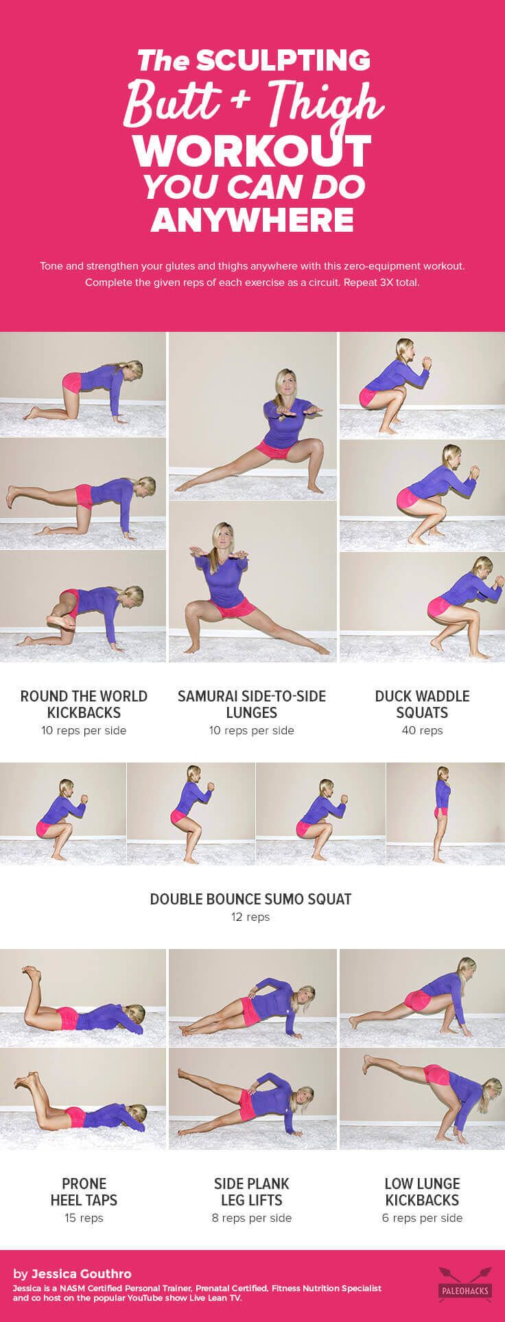 Exercises for butt and legs