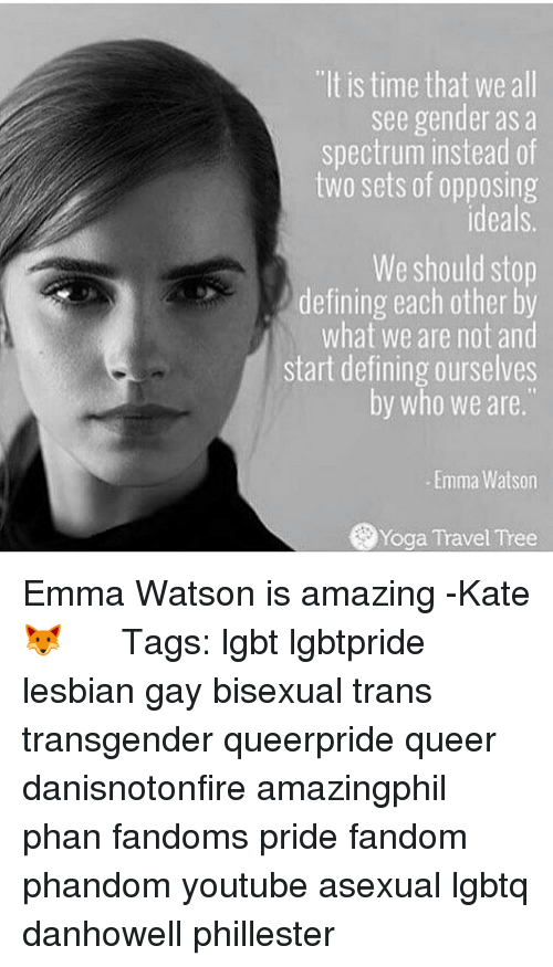 Emma waston bisexual
