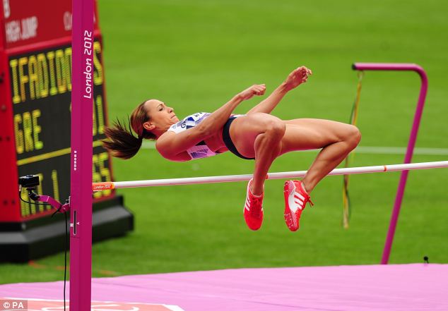 Womens high jump upskirt