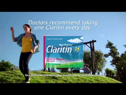 best of Redhead Claratin commercial