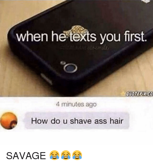 best of Ass shave Do hair guys