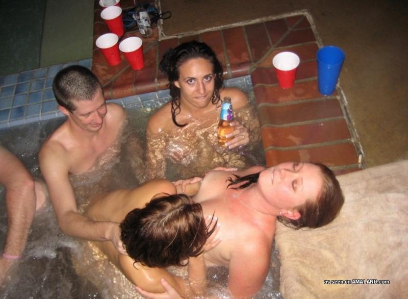 Hot in orgy sex tub wild image