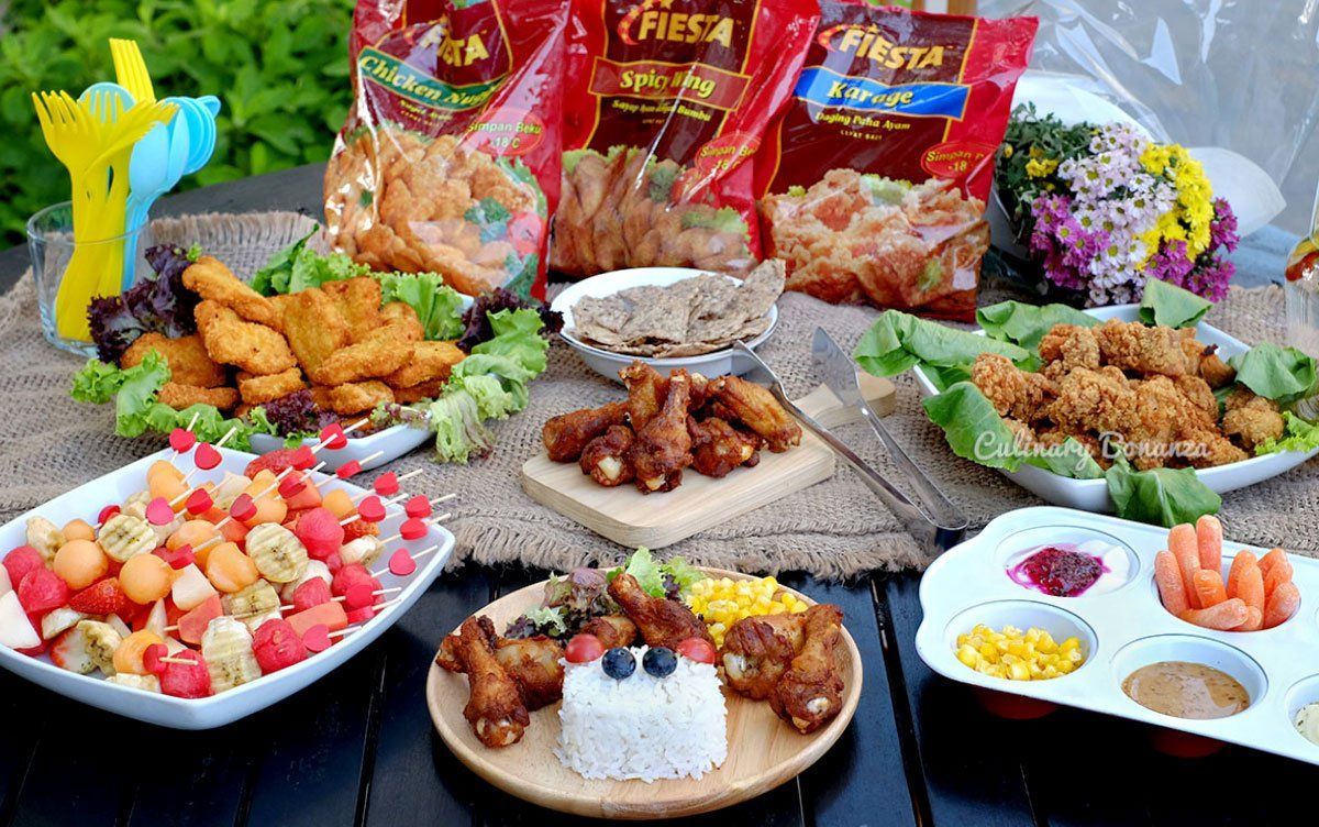 Asian picnic menu