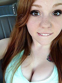 Lady porn redhead