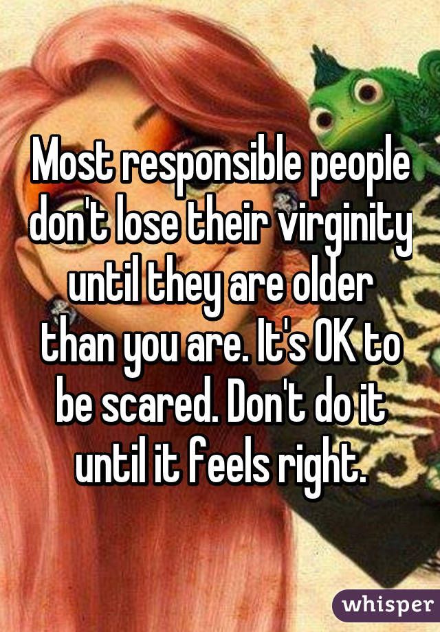 When do most girls lose their virginity
