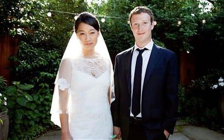 Asian man married white woman