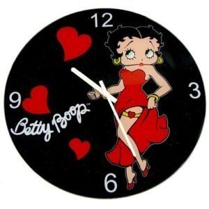 Scratch reccomend Betty boop swinging red dress wall clock