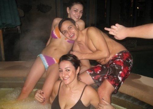 Hot in orgy sex tub wild
