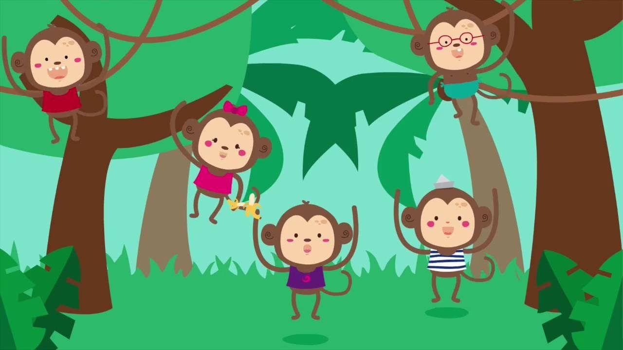 Word for monkies swinging through trees