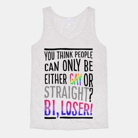 Trinity reccomend Bisexual girl tank top