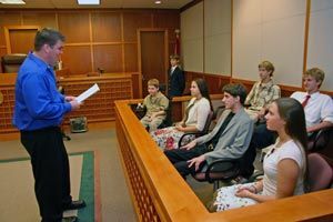 Jury teen court will learn