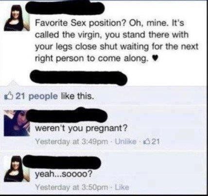 Favorite position virginity