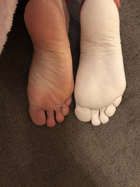 Feet sole fetish