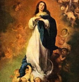 Virgin mary as holy grail