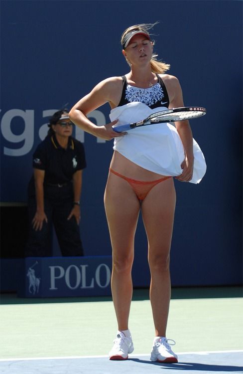 best of Sharapova off photos Maria court upskirt