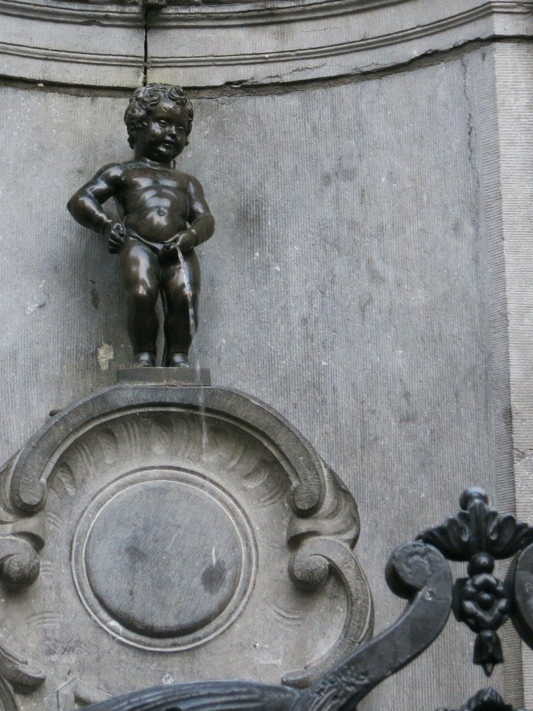 Wild K. reccomend Boy peeing statue
