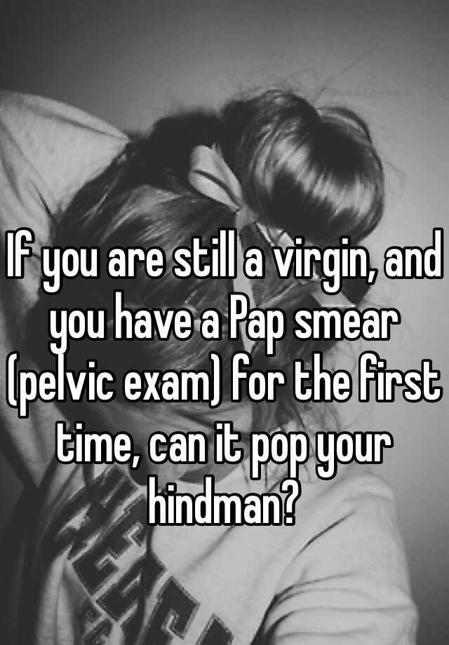 Pap smear virginity