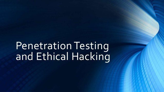 Meatball reccomend Ethical hacking and penetration testing