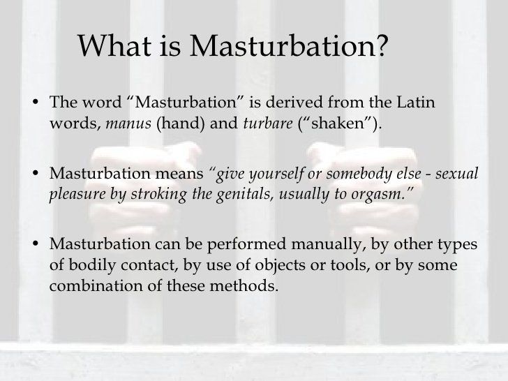 Is masturbation biblically wrong