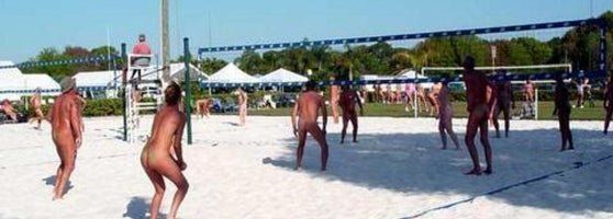 best of Volleyball florida Nudist lake como