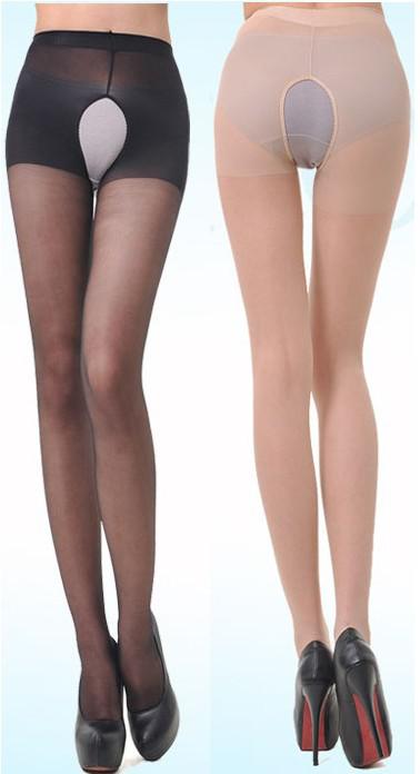 Stretch reccomend Crotchless pantyhose tights