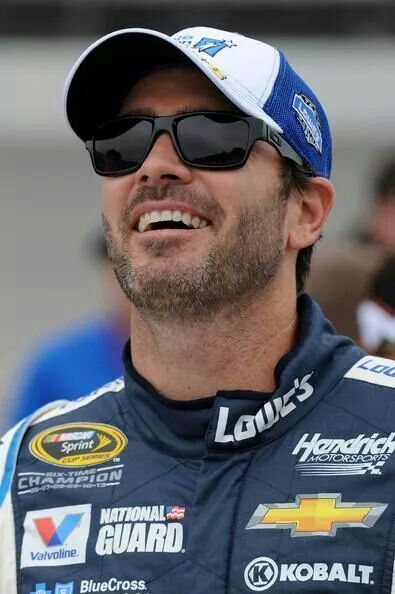 Jimmie johnson shaved