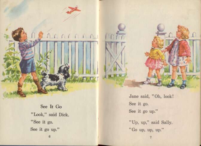 Dick and jane sheets