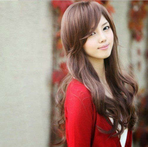 Asian chinese hair style