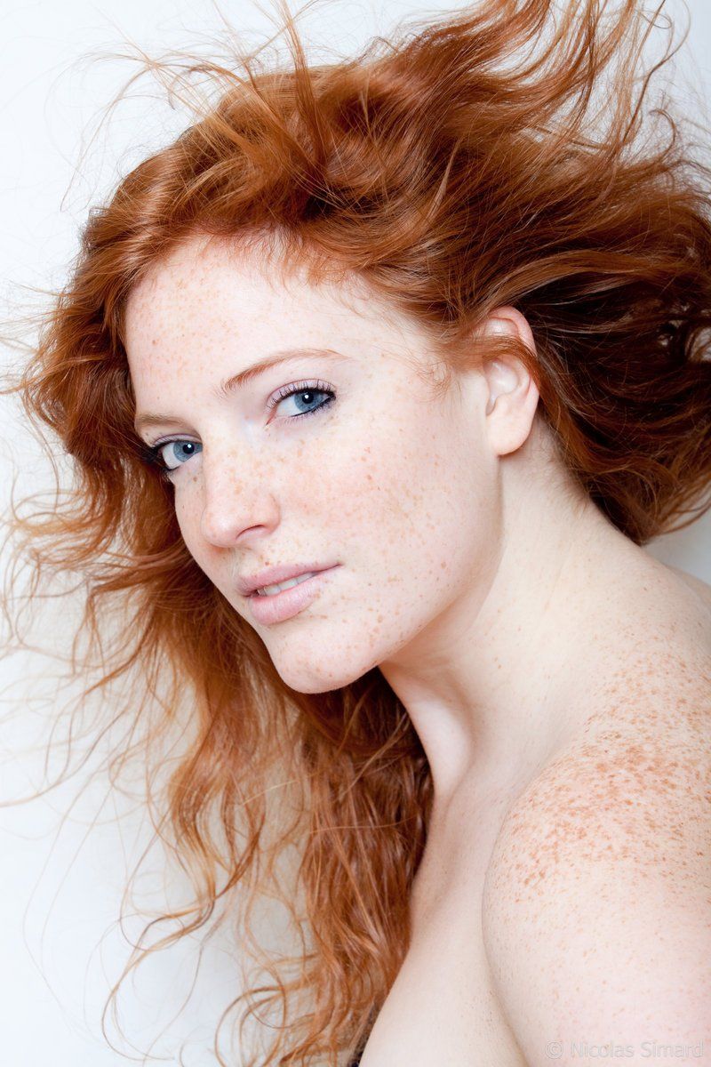 Chubby redhead freckles  picture