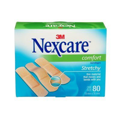PB&J reccomend Comfort nexcare strip